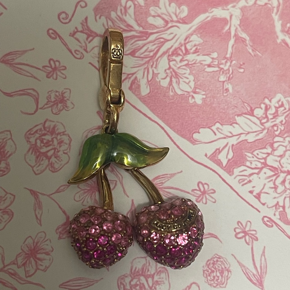 Vintage Y2K Juicy Couture Cherry Charm